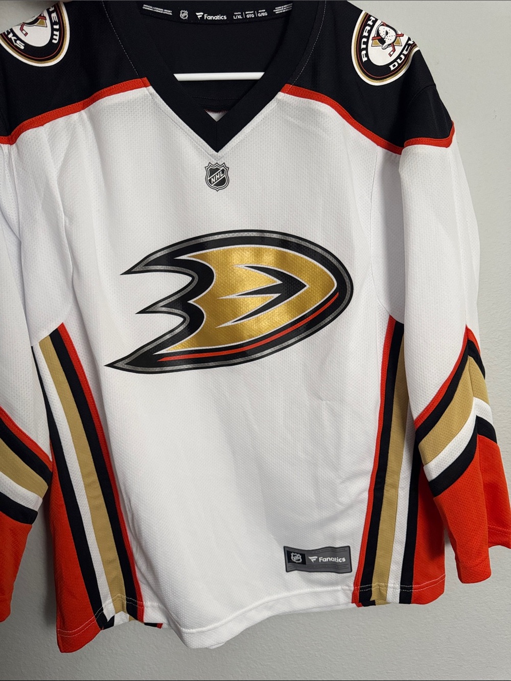 Youth Anaheim Ducks Hockey Jersey
